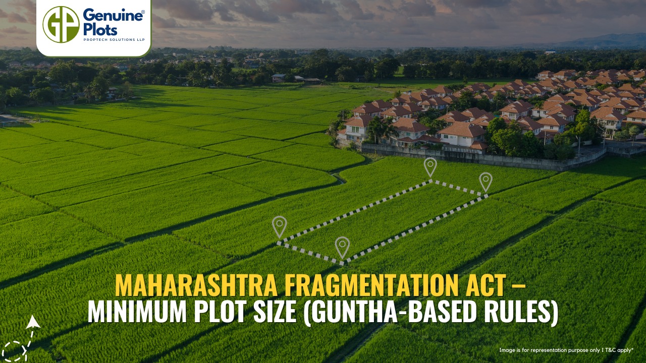 Maharashtra Fragmentation Act – Minimum Plot Size (Guntha-Based Rules)